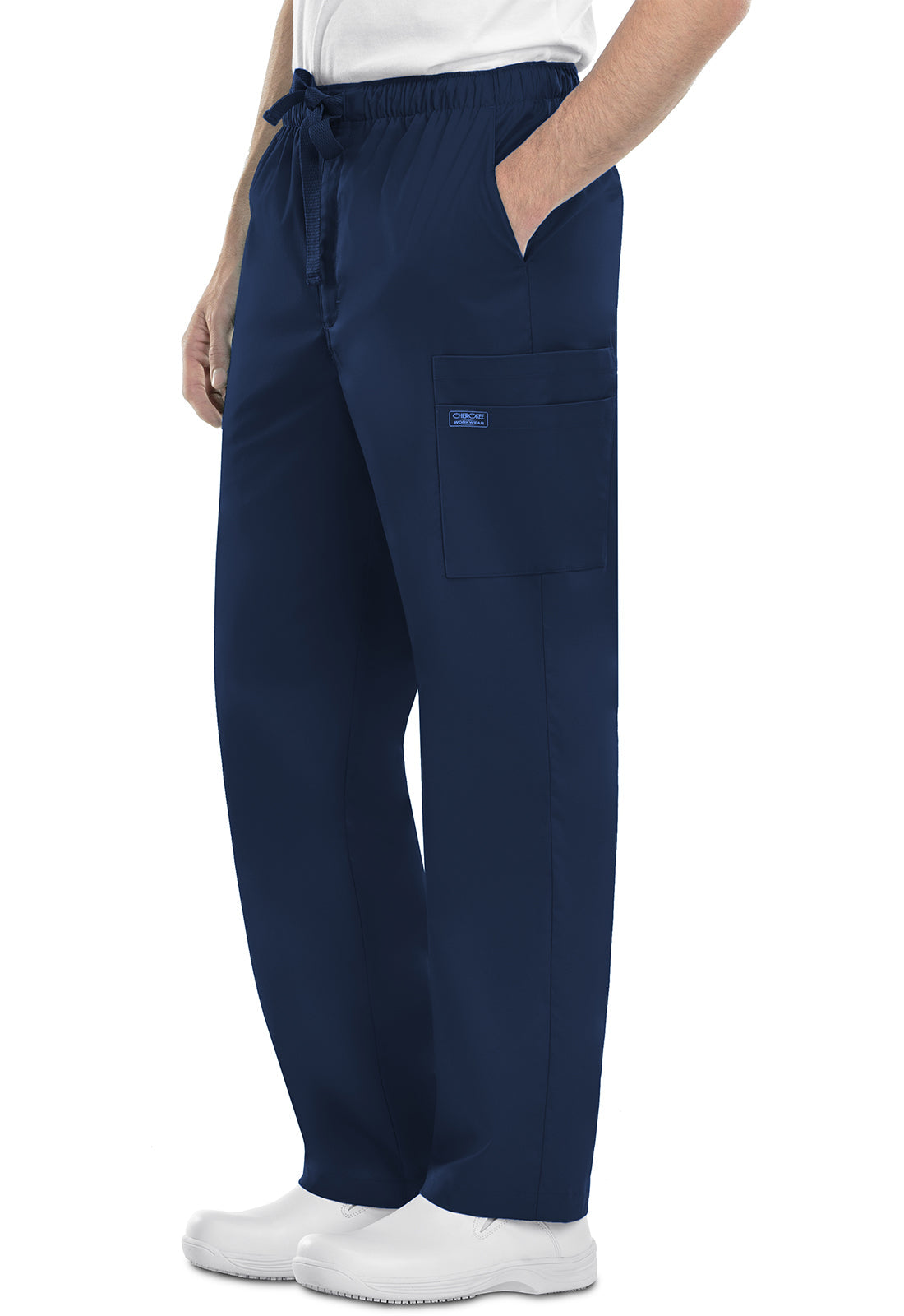 Men's Fly Front Cargo Pant - Navy